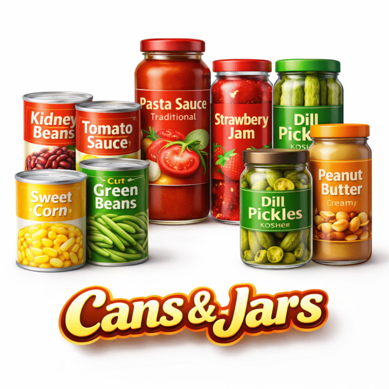 canse and jars