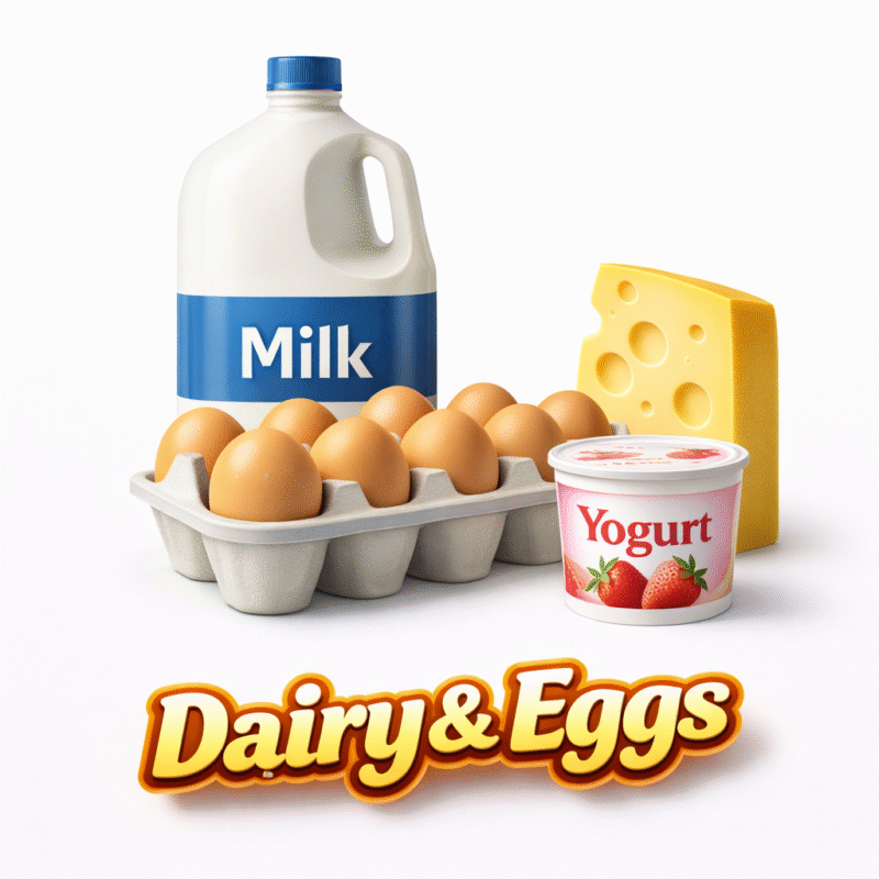 dairy and eggs