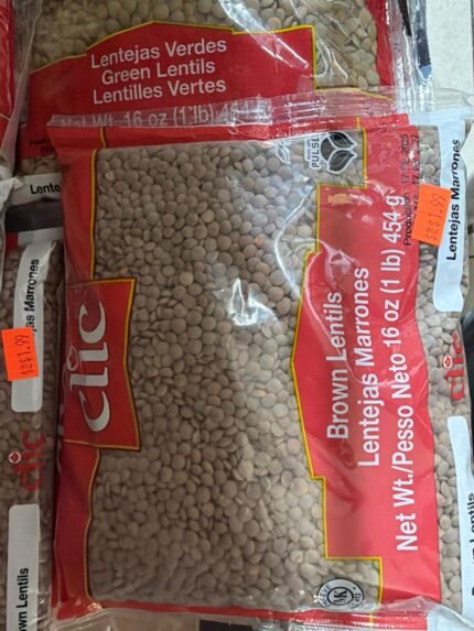 clic brown lentils