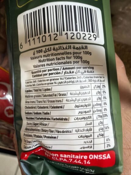 tria petit plomb pâtes alimentaires de blé dur