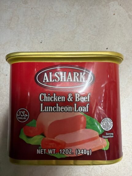 alshark chicken & beef luncheon loaf