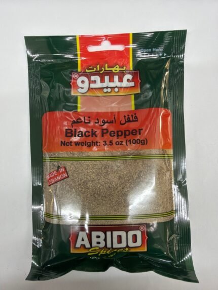 abido black pepper