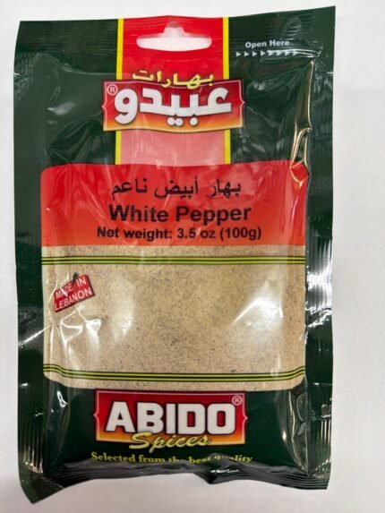 abido white pepper
