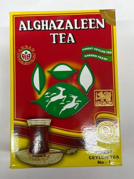 alghazaleen tea, 100% pure ceylon tea, loose packed, 16 oz., box