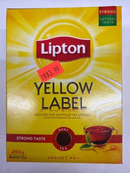 lipton tea yellow label 250g