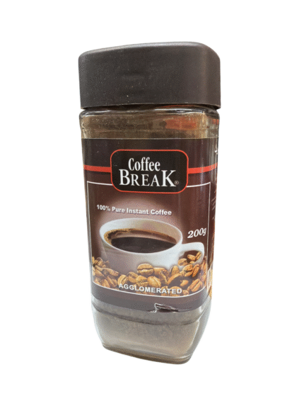 coffee break 100% pure instant coffee 200g