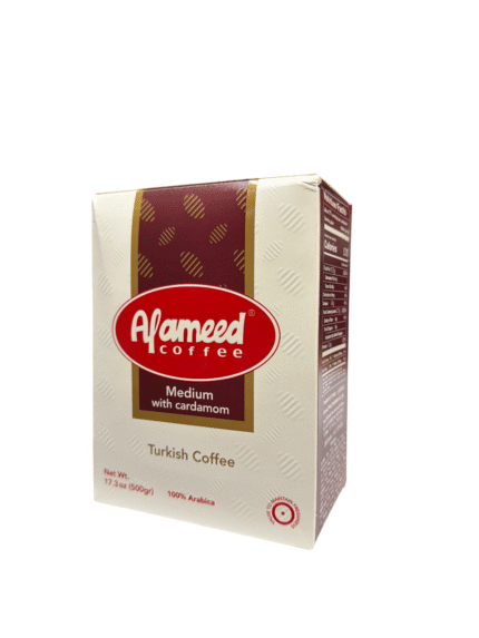 alameed coffee medium with cardamom 17.3 oz