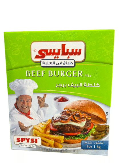spysi beef burger mix