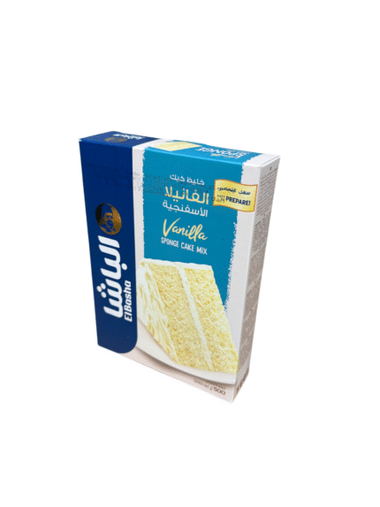 elbasha vanilla sponge cake mix 500g