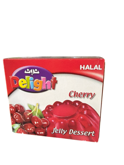 noon cherry jelly dessert