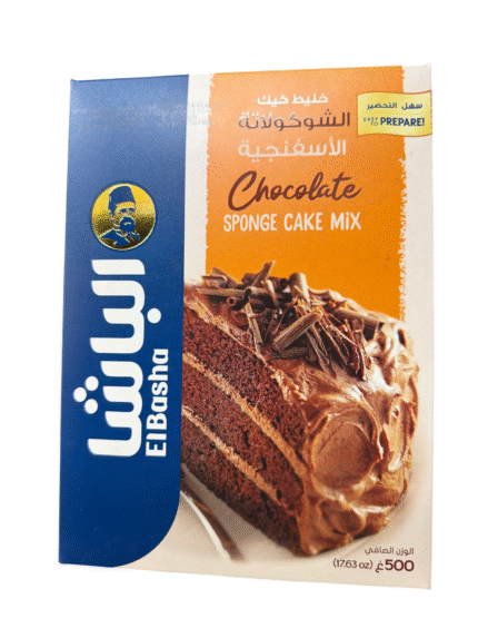 elbasha chocolate sponge cake mix