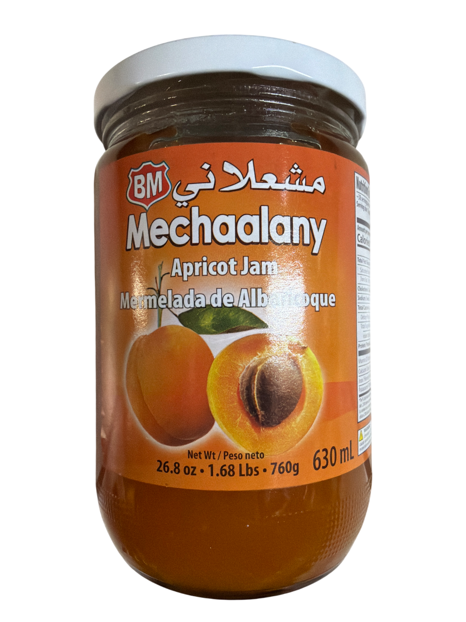 mechaalany apricot jam 760g mechaalany apricot jam 760g