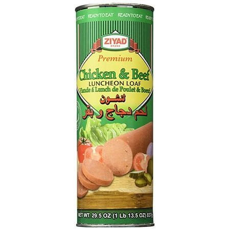 ziyad ziyad luncheon halal loaf meat, chicken/beef, 29.5 ounce (b00crt8boe) ziyad ziyad luncheon halal loaf meat, chicken/beef, 29.5 ounce (b00crt8boe)