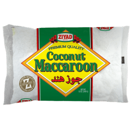 ziyad coconut macaroon 12 oz