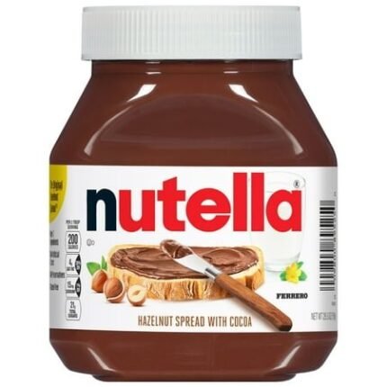 nutella hazelnut spread with cocoa, cocoa 750g