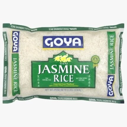 goya goya thai jasmine rice 2 lb bag fat free low sodium gluten free