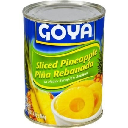 goya foods goya, sliced pineapple