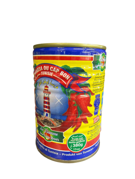 cap bon harissa cap bon tunisian hot sauce paste in a tin can (13 oz / 380 g)