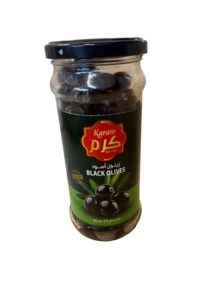 karam black olives 370g