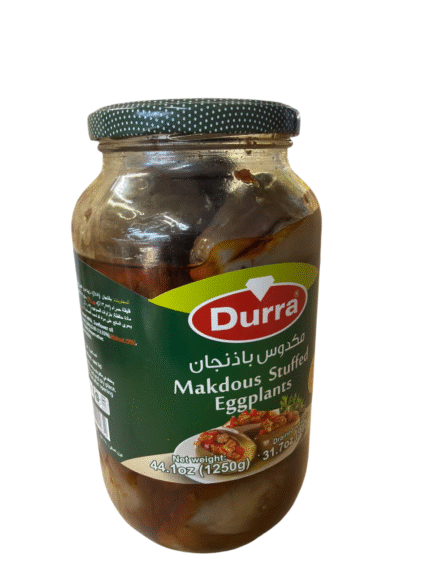 durra makdous stuffed eggplant 1250g