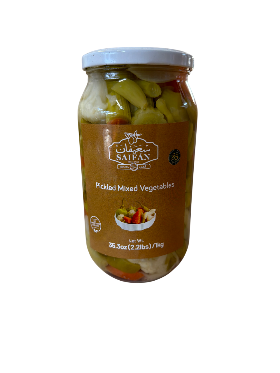 saifan pickled mixed vegetables 1kg saifan pickled mixed vegetables 1kg
