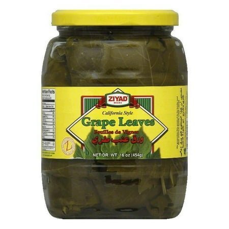 ziyad ziyad brothers ziyad grape leaves, 16 oz ziyad ziyad brothers ziyad grape leaves, 16 oz
