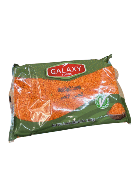 galaxy red split lentil 2lb