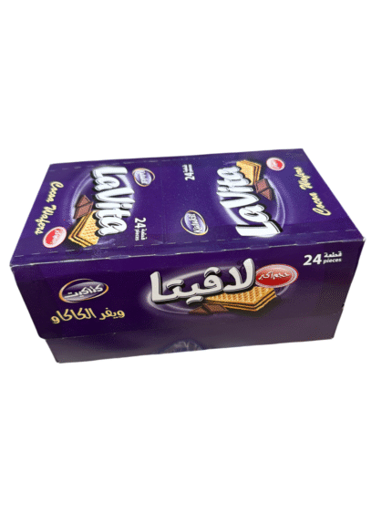 lavita 24 pc cocoa wafers