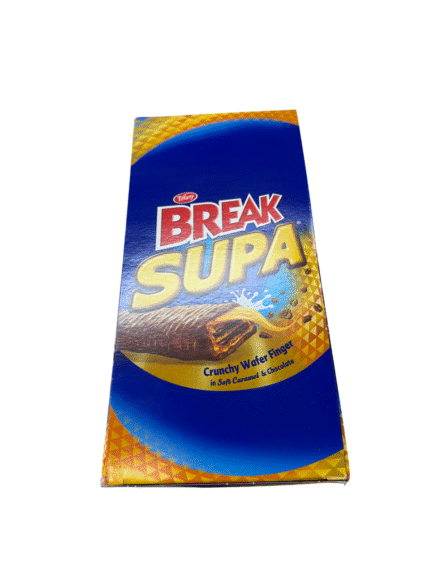 crunchy wafer finger in soft caramel & creamy milk chocolate