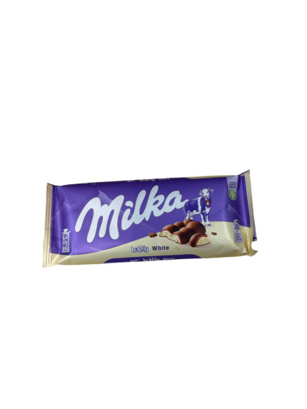 milka bubly white