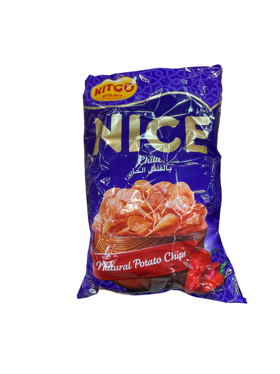 kitco chili potato chips 21x14g kitco chili potato chips 21x14g