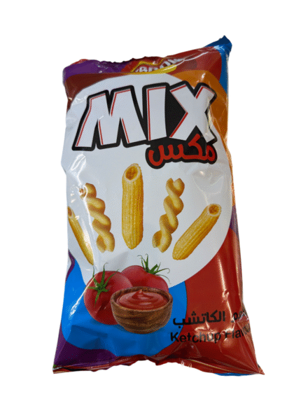 hebron snacks mix ketchup flavour 100g