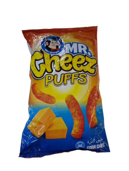 mr. chips mr. cheeze cheese puffs 100g