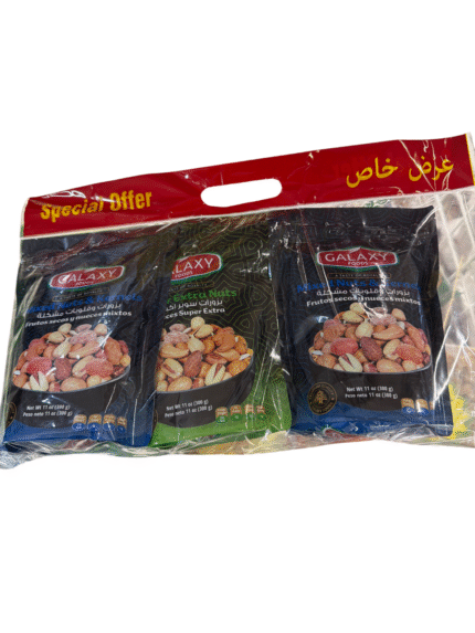 galaxy foods special offer 3x300g mix nuts