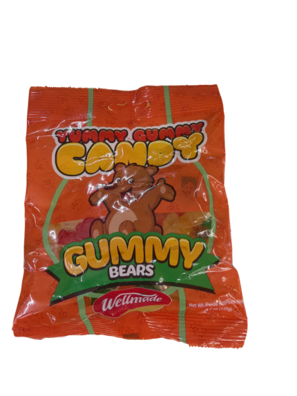 yummy gummy candy gummy bears 125g