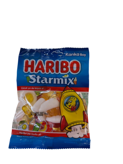 haribo haribo halal sweet, starmix 80g