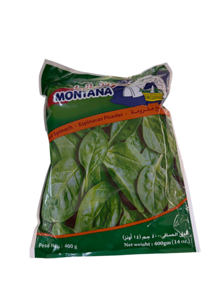 montana minced spinach 400g