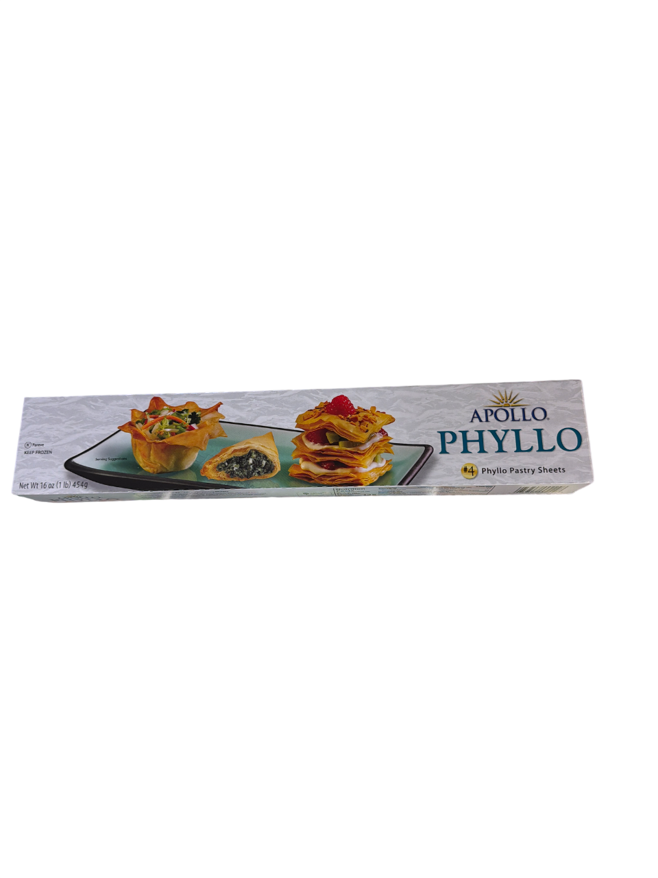 apollo apollo, fillo phyllo pastry sheets 1lb apollo apollo, fillo phyllo pastry sheets 1lb
