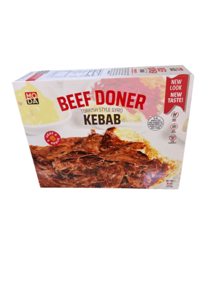 moda beef doner turkish style gyro kebab 8oz