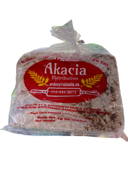akacia handmade stretched sandwich flat bread 16oz