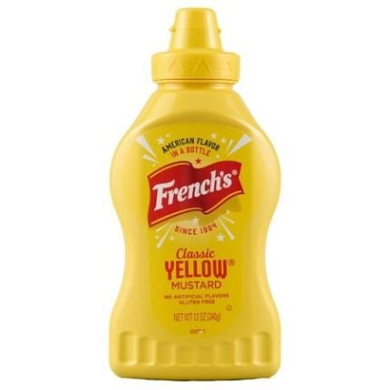 french s french's, classic yellow mustard 12oz
