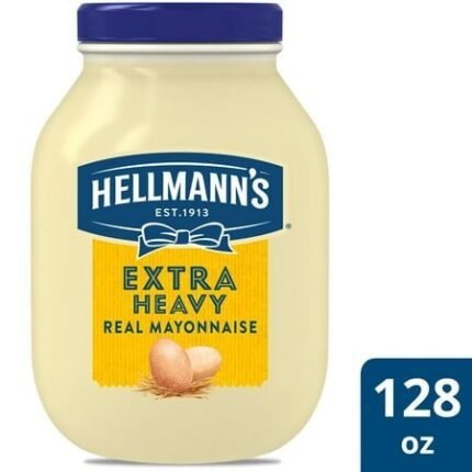 hellmann s hellmann s extra heavy real mayonnaise extra egg yolk 1 gallon 128 oz
