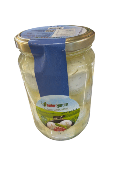 naturegarden labne with mint 400g