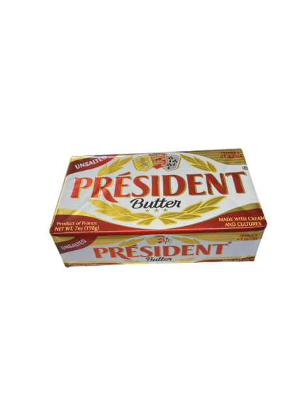 president president, butter, unsalted 7oz