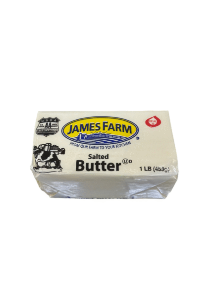 james farm salted butter 1lb