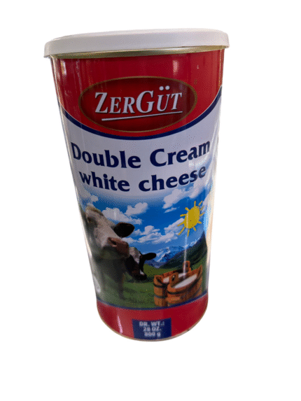 zergut, double cream white cheese 28oz