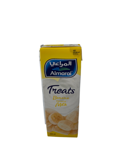almarai treats banana flavored milk 200ml