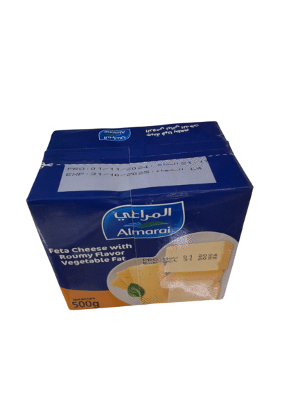 almarai feta cheese with roumy flavor vegetable fat 500g