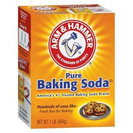 arm & hammer arm & hammer pure baking soda for baking cleaning & deodorizing 1 lb box