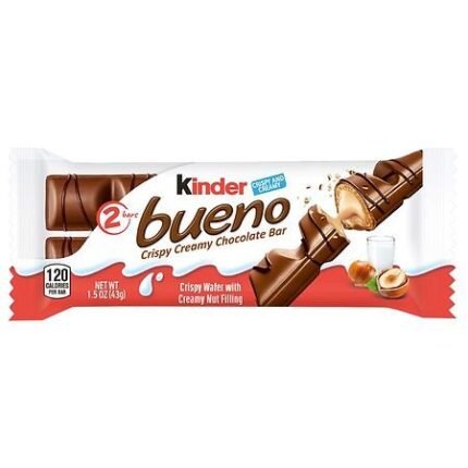 kinder kinder bueno hazelnut chocolate candy 1.5oz